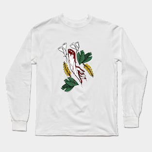 Creepy Horror Hand Long Sleeve T-Shirt